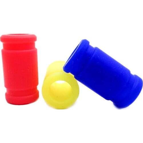 3pcs Silicone Joint Exhaust Rubber Adapter Exhaust Tubing Coupler Rubber for 1/8 Nitro RC Car HSP HPI Losi Axial Kyosho S311