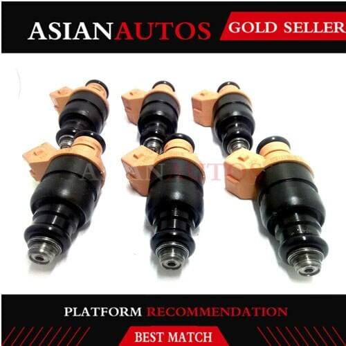 6pcs ORIGINAL fuel injector nozzle for AUDI ALLROAD C5 A6 2.7 2003 03 OE No. 078133551BL