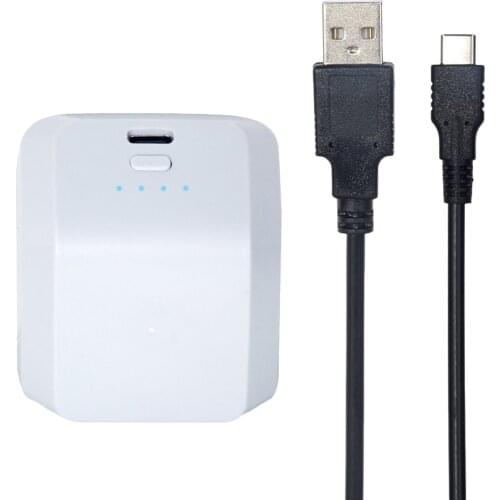 Battery Pack Rechargeable Portable 1500mAh Clip Battery Bank Compatible with PS5 Wireless Controller