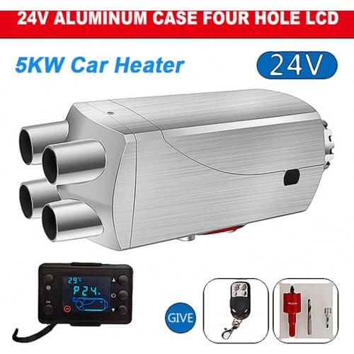 12/24V 5KW Car Heater Air Diesels Heater Parking Heater With Remote Control LCD Monitor For Cars Trailer Trucks Boats Motorhome