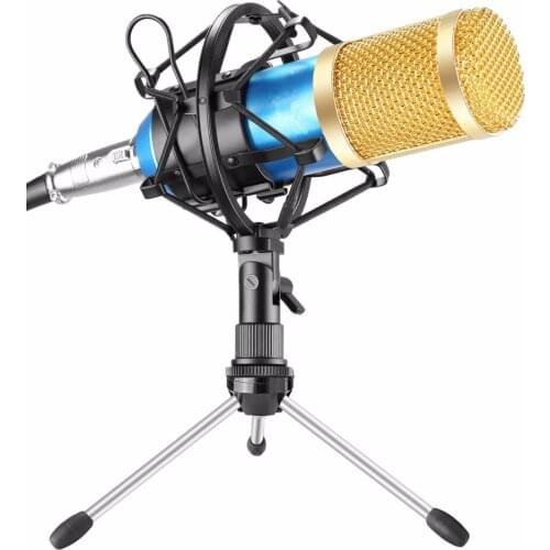 BM800 Professional Microphone Condenser BM 800 Microphone for Video Recording Radio Studio Microphone for Computer Shock Mount