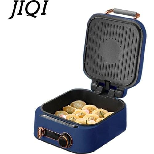 Electric Thermostatic Pizza oven Deep Dish crepe baking pan temperature adjustable 1200W non-stick Grill BBQ household Bakeware