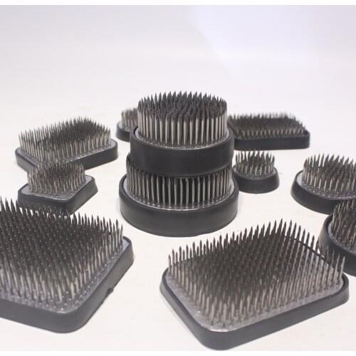 Japanese ikebana kenzan flower holder frog art fixed tools flower arrangement Round Stainless steel pin