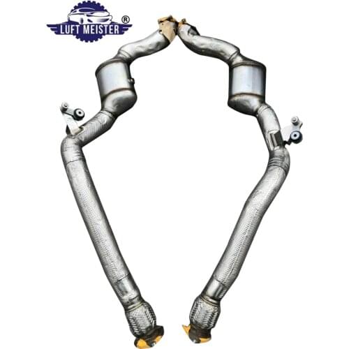 Original One Pair Left&Right Catalytic Converter for Bentley Continental GT 4.0T (2011-2018) 3W0253059K 3W0253059L