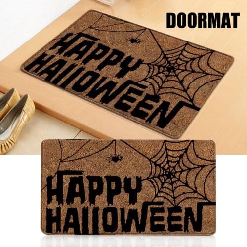 Cartoon Printed Doormat Multi-purpose Absorbent Non-Slip Blanket Front Door Decoration for Kitchen Bedroom Bathroom E7