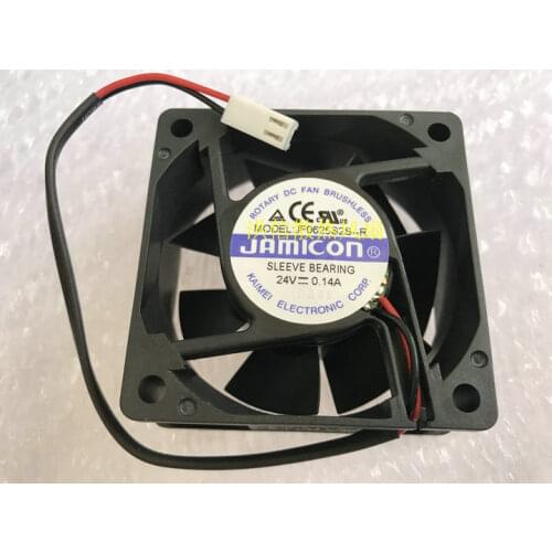 New 6025 jf0625s2s-r 24V 0.14a 60 * 25MM frequency converter fan