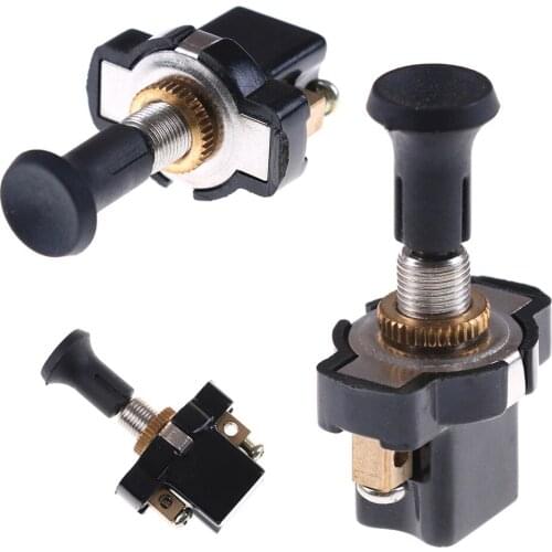 New Durable High Performance On-Off Long Push pull Switch 12V Screw Terminals