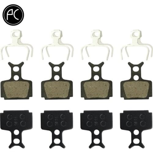 PCycling 4 Pairs Resin Bicycle Disc Brake Pads For Formula The One R1 R1R RO RX T1 Mega The One FR C1 CR3 Bike Disc Brake Parts