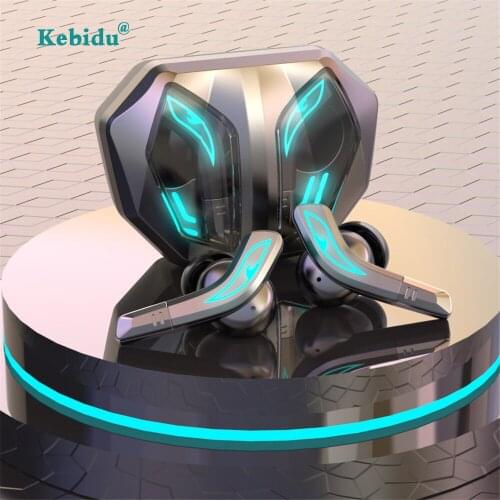 Kebidu TWS MD158 Bluetooth Headset Wireless Earphones Music/Sport Headphones gaming HIFI Stereo Earbuds For xiaomi huawei