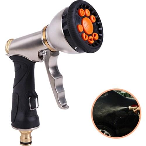 Pressure Water Gun Car Washer Cleaning Nozzle Garden Hose Water Gun Sprinkler Vegetable Garden Watering Water Spray Gun