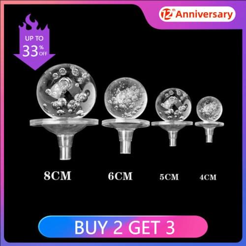 Rotating Glass Ball Holder DIY Water Fountain Accessories Crystal Ball Base