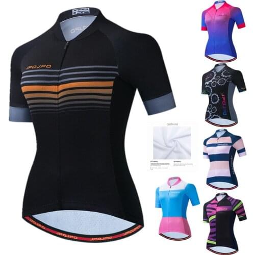 Weimostar Quick Dry Cycling Jersey Women Summer Bicycle Clothing Maillot Ciclismo Road MTB Bike Jersey Tops Racing Cycling Shirt