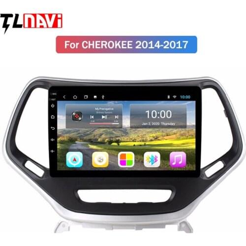 2G RAM 9 inch full touch screen Android 10 car multimedia player for Jeep Cherokee 2014-2017 GPS navigation
