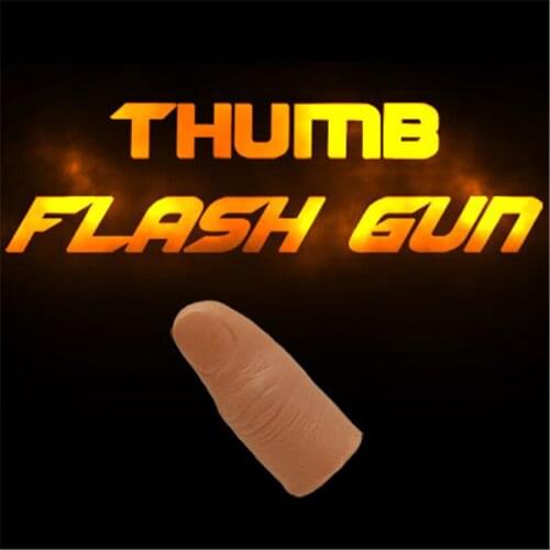 Thumb Flash Gun ( Rechargeable ) Magic Tricks Fire Magic Props Illusions Stage Magic Trick Close Up Magic Street Mentalism