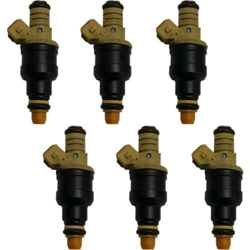 6 pcs Fuel Injectors Bosch 0280150706 for PORSCHE 928 SAAB 900 1985-1988 2.0L l4