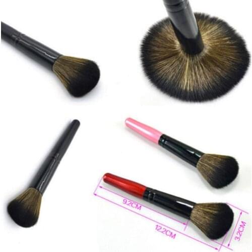 Wood Handle Foundation Face Blush Powder Contour Makeup Brush Cosmetic Tool