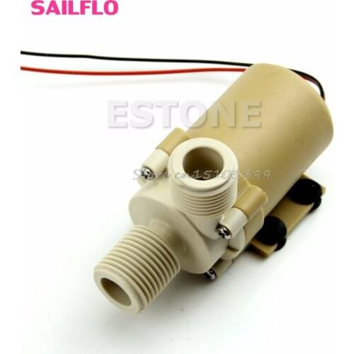 New DC 24V Solar Hot Water Circulation Pump Brushless Motor Water Pump 5M Drop Ship Jones-03 CY