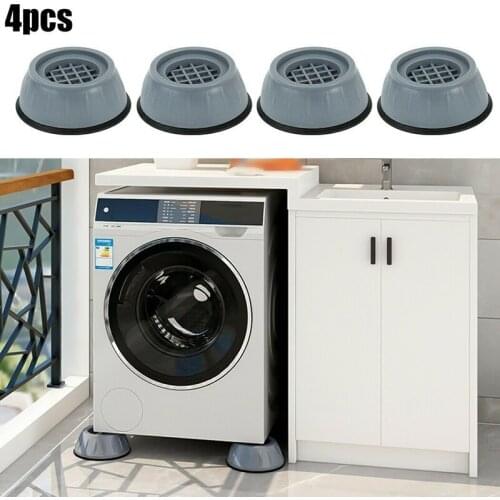 4pcs Washing Machine Support Pads Anti-Vibration Raise Leg Foot Stopper Noise Reducing Accessories For Household Appliances