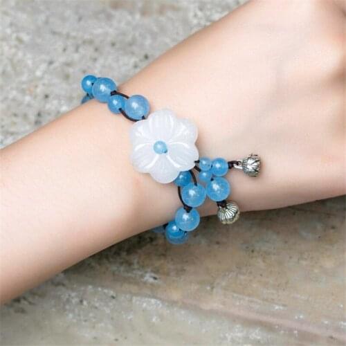 Peacock colors Blue Bracelets