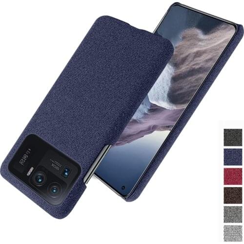 Luxury Febric Antiskid Cover For Xiaomi Mi 11 Ultra 11i 11X Pro Funda Cloth Texture Fit Case For Xiomi Mi 11 Lite Mi11 i Coque