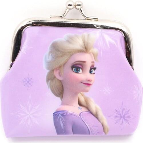 Disney Frozen 2 Elsa Minnie Sofia My Little Pony Kids Cute Storage Bags Girls Coin Purse Wallets Clutches Holiday Gifts