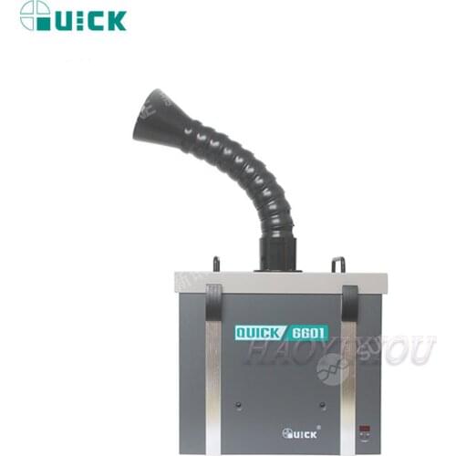 QUICK 6601 6602 Environmental Protection Smoke Purifier Smoking Instrument Single/Dual Position Smoke Purification System