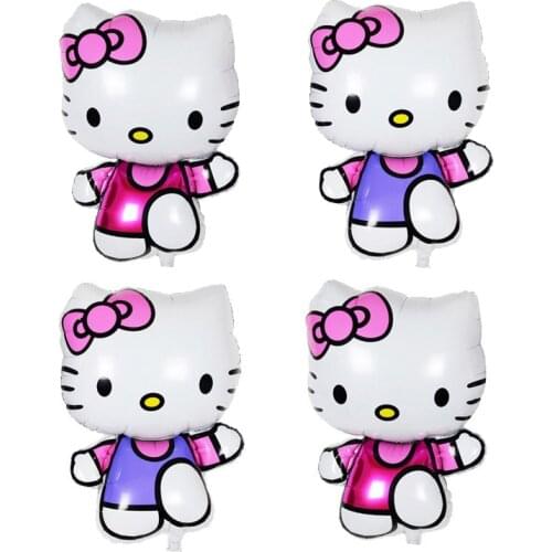 Cartoon animal balloon toy hydrogen balloon children birthday party decoration aluminum film balloons festive decoration