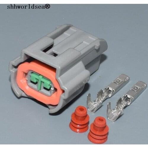 Worldgolden 2.0mm 2pin auto waterproof automotive female wire terminal connector PU465-02127