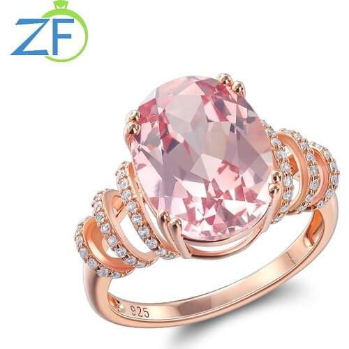 GZ ZONGFA Hot Sell Natural Amethyst fashion ring 925 sterling silver jewelry rings for women