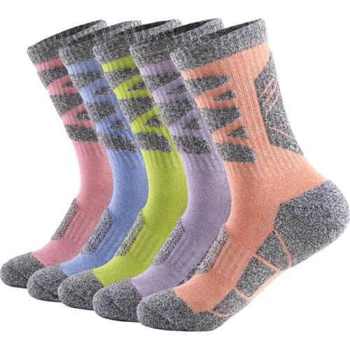 1Pair Sport Outdoor Cycling Socks Men Running Socks Breathable Comfortable Bikes Thicken Compression Socks