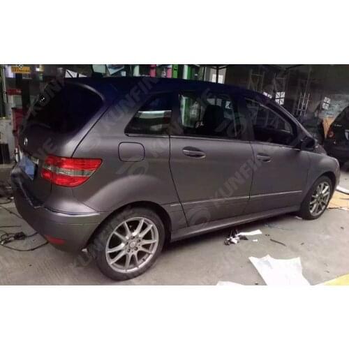 Car Styling Wrap Matt Ice Grey Car Vinyl film Body Sticker Car Wrap With Air Free Bubble For Vehiche Motorcycle1.52*20M /Roll