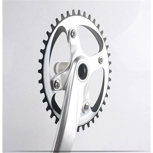 Mountain Bike Hollow Integral Tooth Disc Crank Modified Single Disc 9S 10 Speed 40T 42T