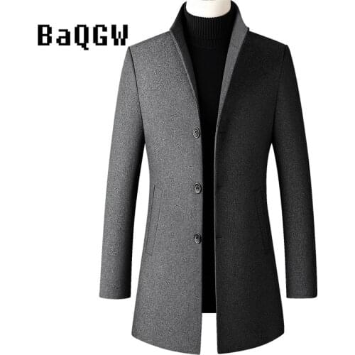 BAQGW Mens Long Coats