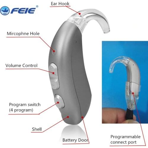 MY-16 Digital Hearing Aid Mini Wireless Ear Aids for Elderly listing Moderate to Severe hearing Loss Hearing equipment