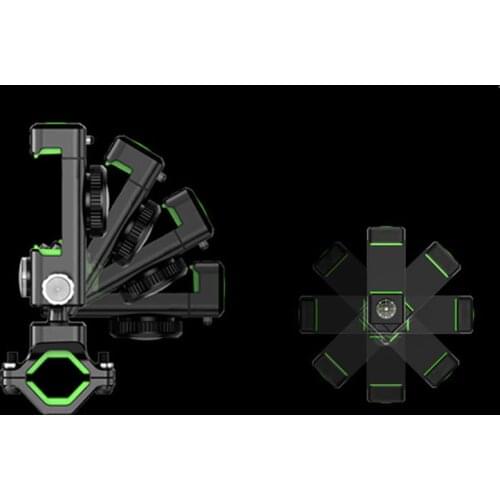 Annular Invisible Bicycle Phone Holder Aluminium Alloy Bicycle Mobile Phone Racks Portable Cycling Phone Mount Bike Accessories