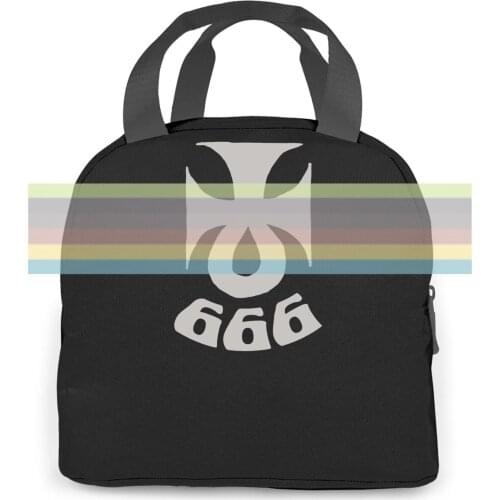 Electric Wizard 'Time To Die' - NEW & OFFICIAL Novelty Cool Print women men Portable insulated lunch bag adult