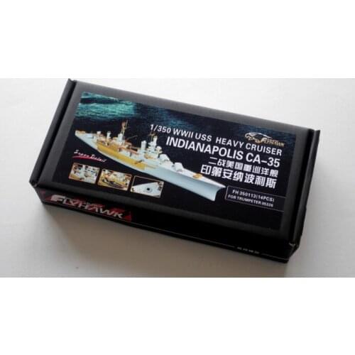 Flyhawk FH350113 1/350 WWII USS Heavy Cruiser Indianapolis CA-35 Detailing Set