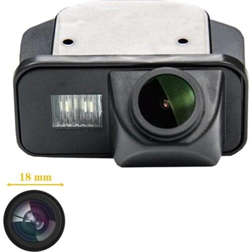 Freezzmi HD Car Rear View Backup Camera Plate Light for Toyota Corolla 2007 -2010 Avensis T25 T27 Auris Night Vision Waterproof