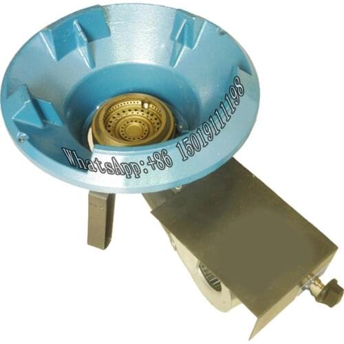 Burner with fan, low pressure burner for liquefied natural gas, fierce stove for household and commercial restaurants