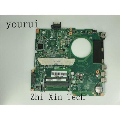 Yourui For HP Pavilion 15-F 15-F010DX Laptop Motherboard 782103-501 782103-001 DA0U83MB6E0 SR16Q i3-4010u CPU working well