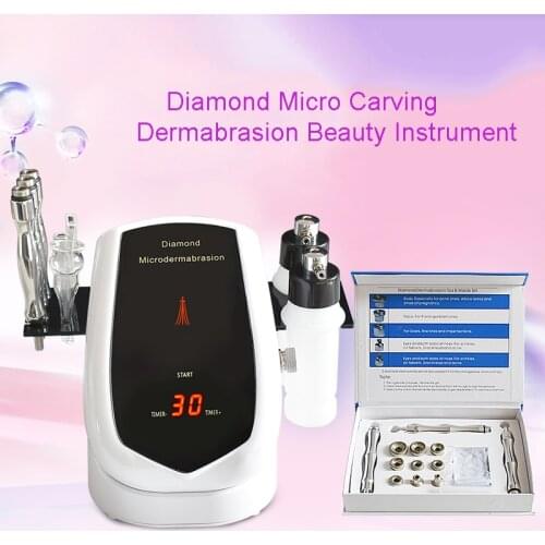 Desktop Three-in-One Diamond Micro-engraving Instrument Microdermabrasion Suction Blackhead Facial Cleaning Beauty Instrument