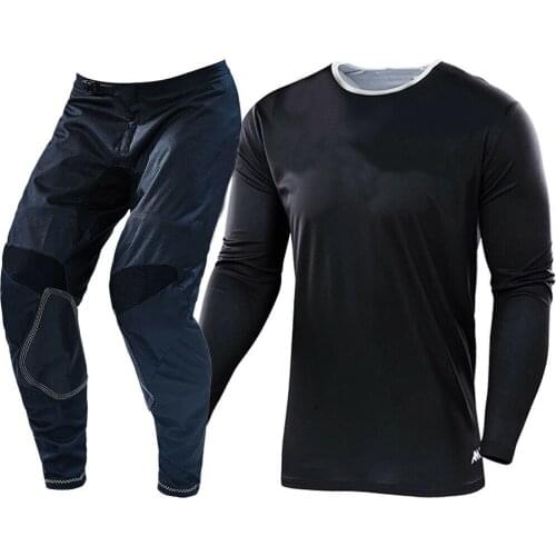 New white Black mx motocross mx atv jersey&pants mtb gear set combo flex air off road flexair motorcycle racing suit enduro