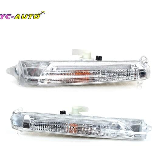 Car Front Bumper LED Fog Lamp Daytime Running Driving Light For Porsche Cayenne GTS Turbo 2007-2010 7L5941181E 7L5941182E