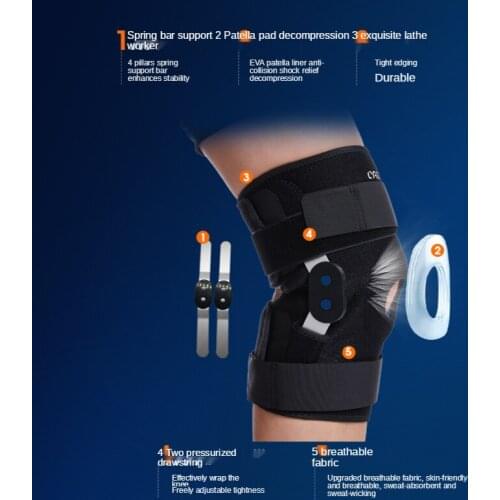 Running Sports Kneepad Rehabilitation Kneepad Ligament Injury Kneepads Knee Knee Brace Support