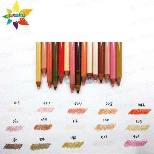 Japan HOLBEIN Oily lead color pencil Portrait color 15 color bulk white 501 / Black 510 Supplementary professional art supplies