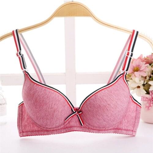 Women Striped Patchwork Tops Bra Bralette Sexy Lingerie Push Up Brassiere Lingerie Fashion Bra