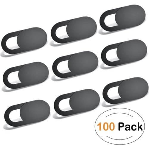 100Pcs/lot WebCam Cover Shutter Magnet Slider Plastic For Laptop Camera Web PC Tablet Smartphone Universal Privacy Sticker