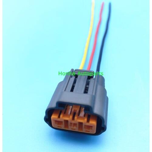 3 Pin DL 090 Female Sensor Connector Plug Ignition Coil Socket Wire Harness Pigtail 6195-0009 For Suzuki Nissan Mazda RX8