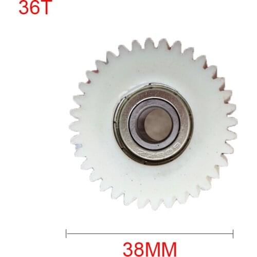 36 Teeth 38mm Nylon Plastic Steel 11.3mm Thickness For Electrical Bike Motor Bicycle Clutch Gears Box Gears