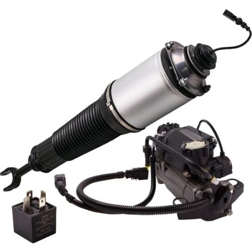 4E0616005F Front Right Strut Suspension & Air Compressor Pump For Audi A8 2004-2010 4E0616005H, 4E0616007B, 4E0616039AB
